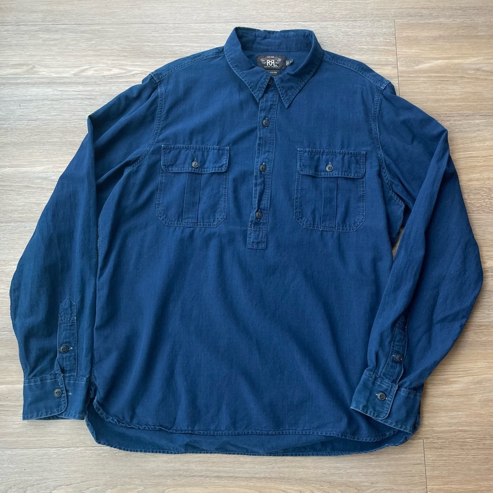 RRL indigo shirt